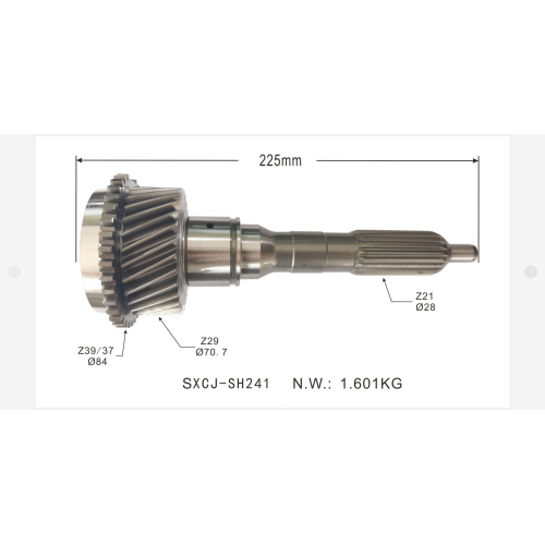 Manualna skrzynia biegów Wałowy wałek Przekładnia Forjapanese Cars Hilux 2KD 33301-60050